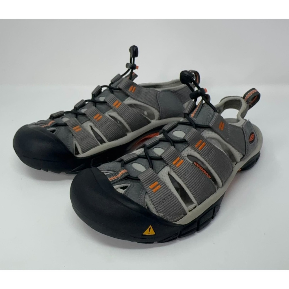 Keen Newport H2 Sandals Mens Size 9 Gray Waterproof Outdoor Hiking Shoes 1016287